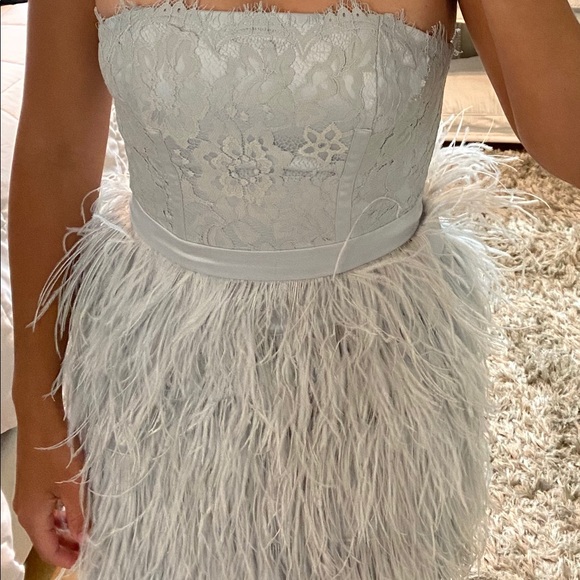 Strapless dress , with back zipper , casual dress - Picture 4 of 6